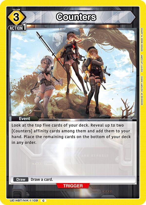 Image for Counters (UE14BT/NIK-1-109) (UE14BT: GODDESS OF VICTORY: NIKKE) (UE14BT) - Union Arena