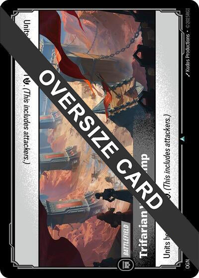 Image for Trifarian War Camp (Oversized) (294/298) (Origins: Proving Grounds) (OGS) - Riftbound: League of Legends Trading Card Game