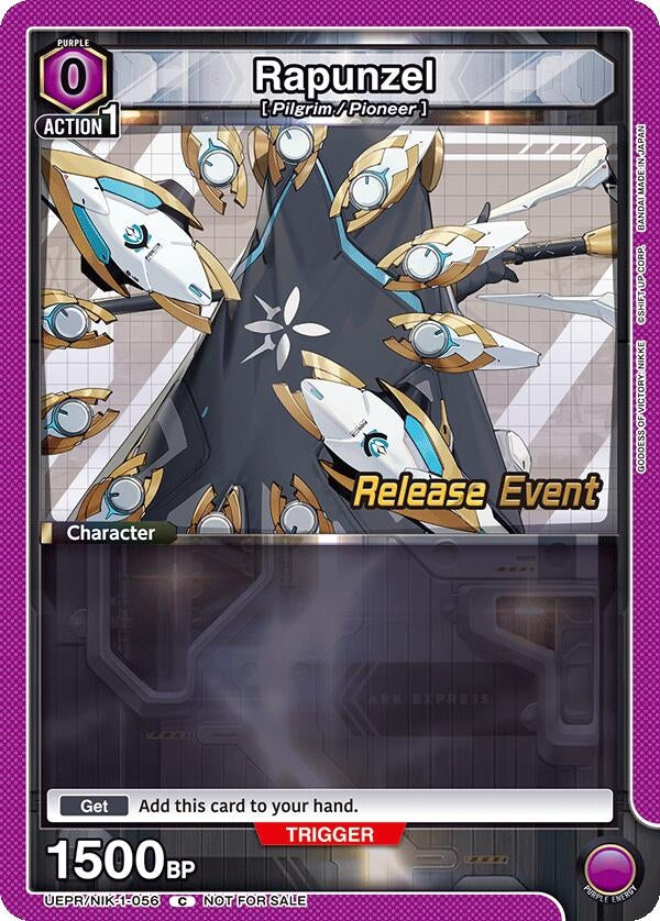 Image for Rapunzel (056) (UEPR/NIK-1-056) (UE14BT: GODDESS OF VICTORY: NIKKE Release Event Cards) (UE14BT_RE) - Union Arena