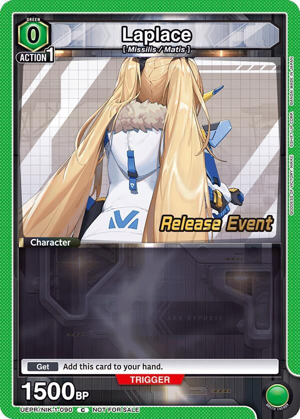 Image for Laplace (090) (UEPR/NIK-1-090) (UE14BT: GODDESS OF VICTORY: NIKKE Release Event Cards) (UE14BT_RE) - Union Arena