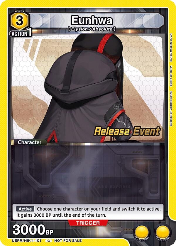 Image for Eunhwa (UEPR/NIK-1-101) (UE14BT: GODDESS OF VICTORY: NIKKE Release Event Cards) (UE14BT_RE) - Union Arena