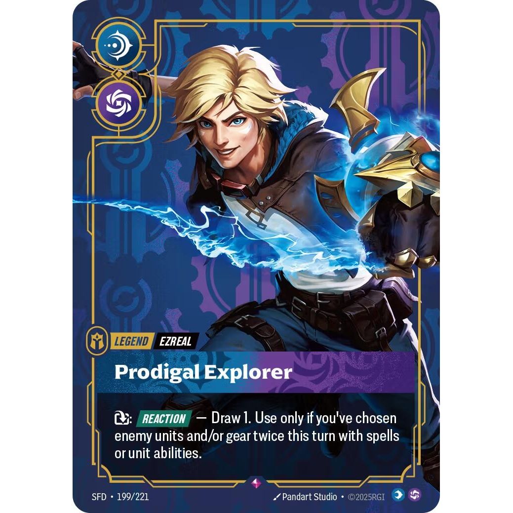 Ezreal - Prodigal Explorer (199/221) (Spiritforged) - PokeBox USA