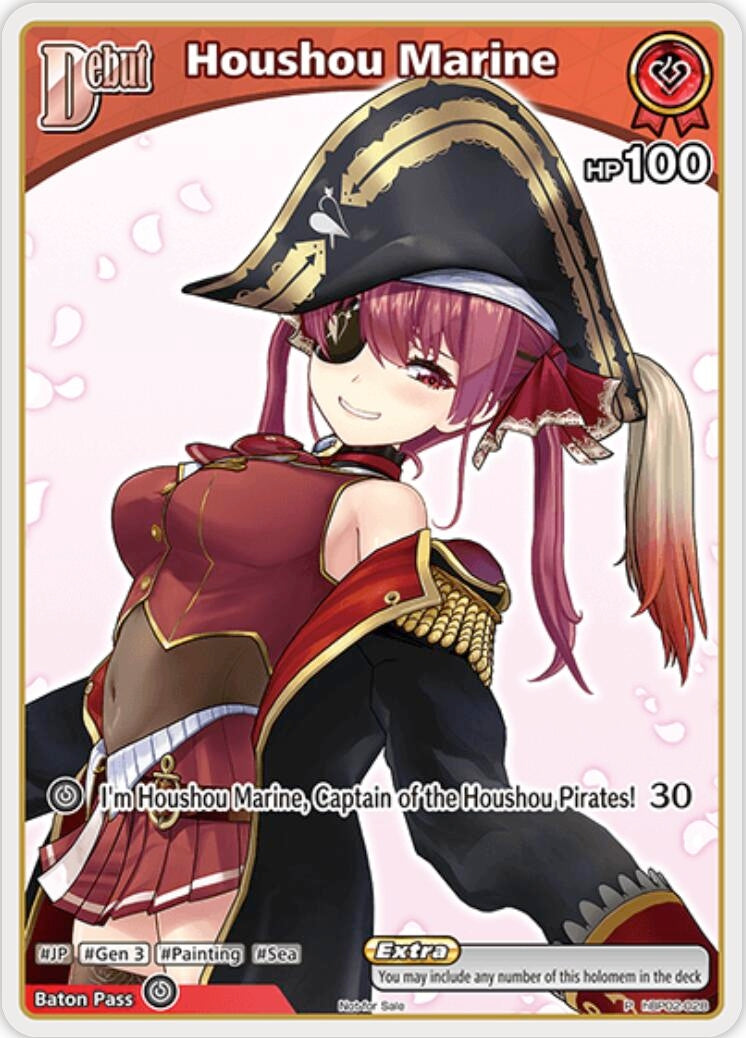 Houshou Marine (P) (hBP02-028) (hBP02-028) (hololive OFFICIAL CARD GAME Promos)