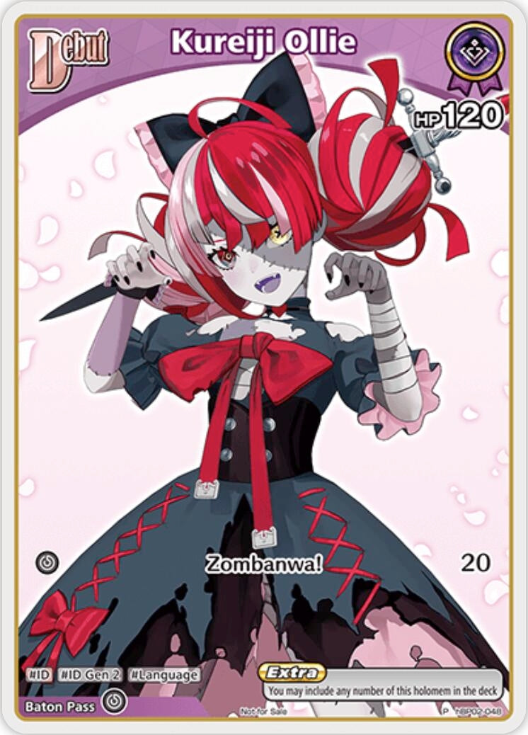 Image for Kureiji Ollie (P) (hBP02-048) (hBP02-048) (hololive OFFICIAL CARD GAME Promos) (hOCGP) - Hololive