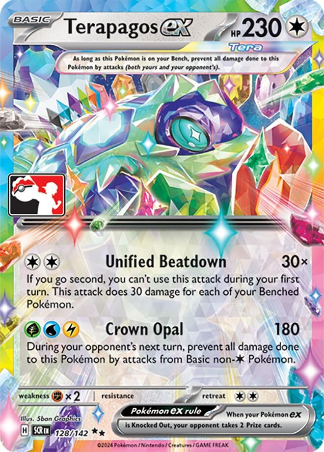 Image for Terapagos ex - 128/142 (Prize Pack Series 7) (128/142) (Prize Pack Series Cards) - Pokemon