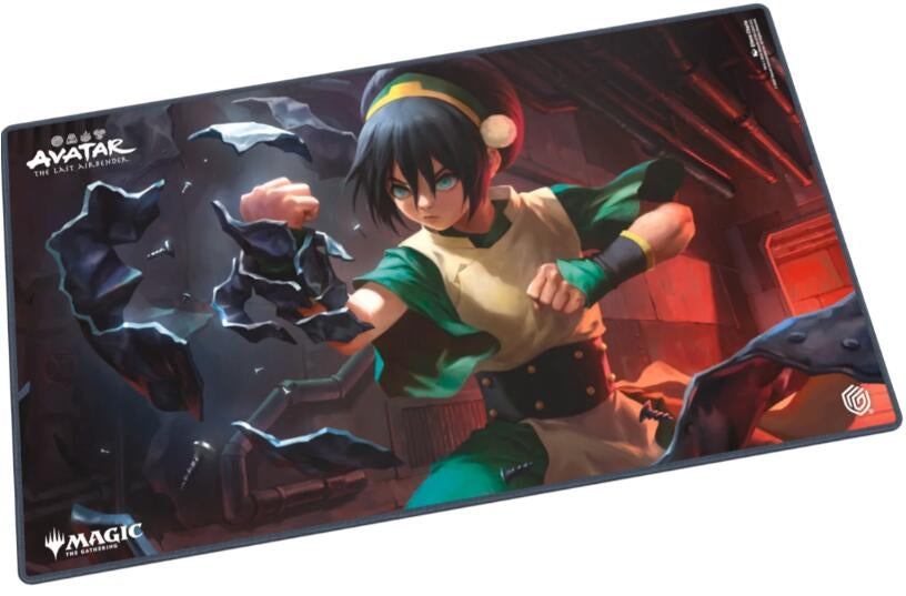 Image for Magic: The Gathering Avatar: The Last Airbender Playmat - Toph, The First Metalbender - Playmats