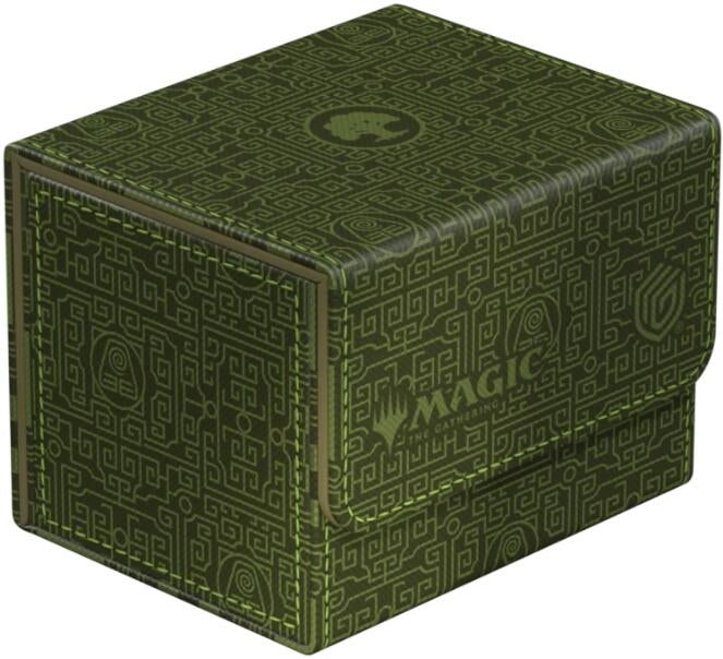 Image for Magic: The Gathering Avatar: The Last Airbender Sidewinder 100+ Xenoskin Deck Box - Green Mana - Deck Boxes