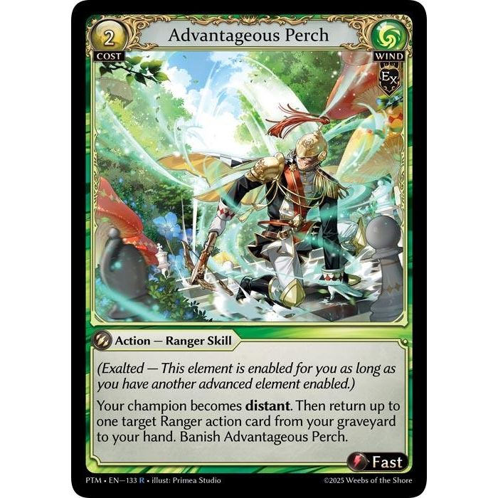 Image for Advantageous Perch (133) (Phantom Monarchs) - Grand Archive TCG