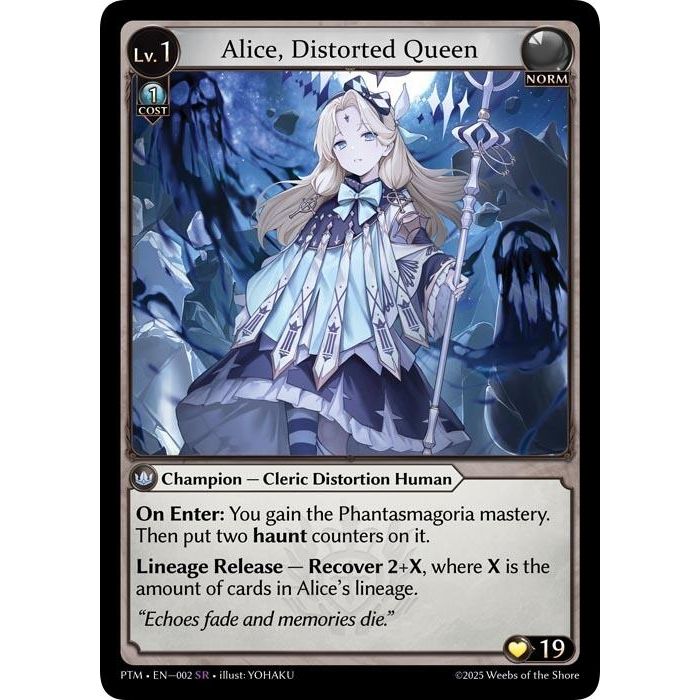 Image for Alice, Distorted Queen (002) (Phantom Monarchs) - Grand Archive TCG