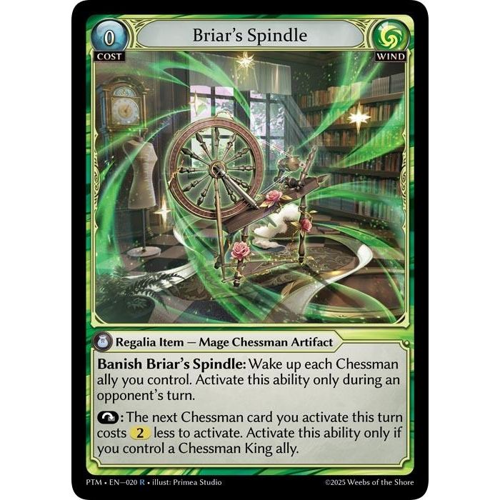 Image for Briar's Spindle (020) (Phantom Monarchs) - Grand Archive TCG
