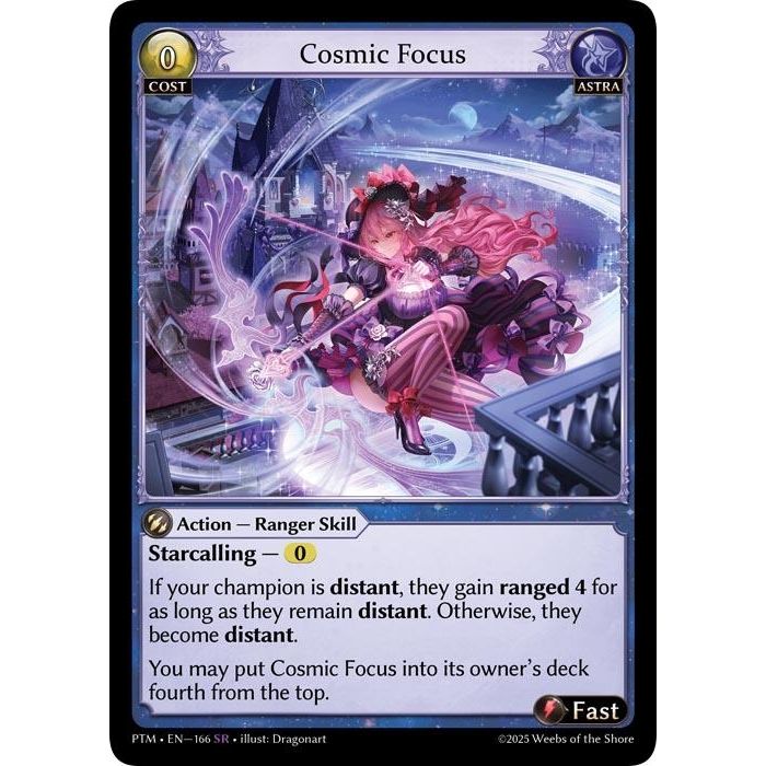 Image for Cosmic Focus (166) (Phantom Monarchs) - Grand Archive TCG
