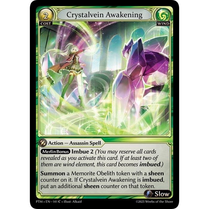 Image for Crystalvein Awakening (141) (Phantom Monarchs) - Grand Archive TCG