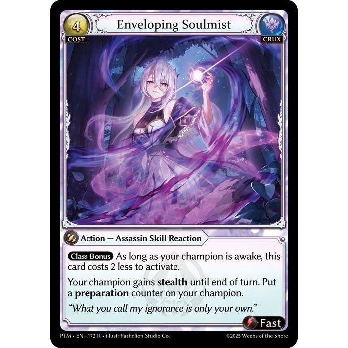 Image for Enveloping Soulmist (172) (Phantom Monarchs) - Grand Archive TCG