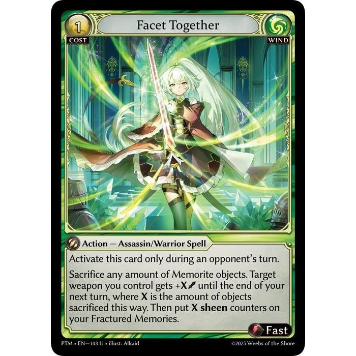 Image for Facet Together (143) (Phantom Monarchs) - Grand Archive TCG
