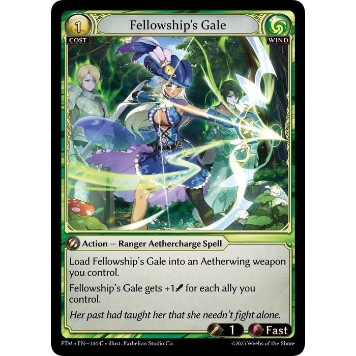 Image for Fellowship's Gale (144) (Phantom Monarchs) - Grand Archive TCG