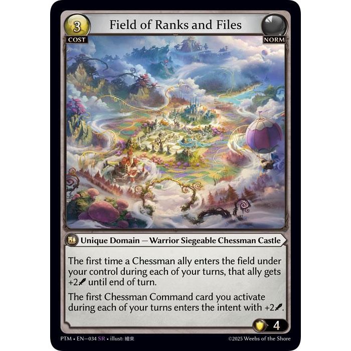 Image for Field of Ranks and Files (034) (Phantom Monarchs) - Grand Archive TCG