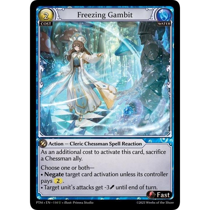 Image for Freezing Gambit (114) (Phantom Monarchs) - Grand Archive TCG