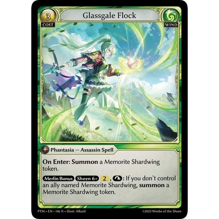 Image for Glassgale Flock (146) (Phantom Monarchs) - Grand Archive TCG