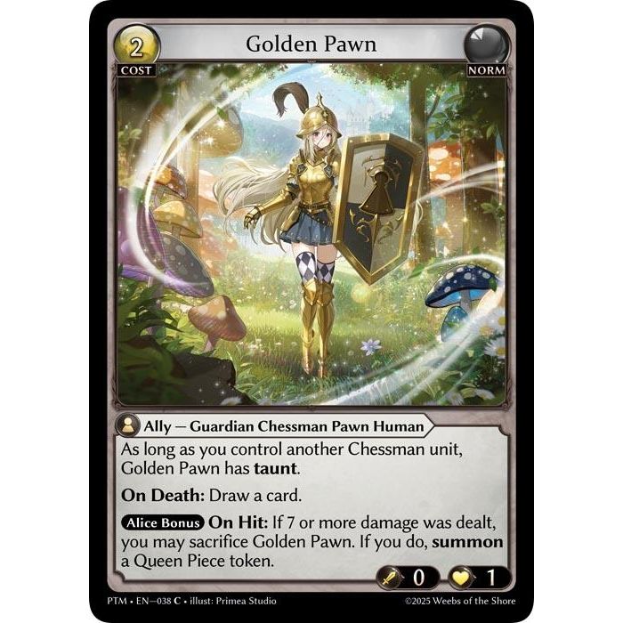 Image for Golden Pawn (038) (Phantom Monarchs) - Grand Archive TCG