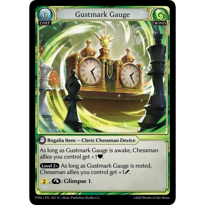 Image for Gustmark Gauge (021) (Phantom Monarchs) - Grand Archive TCG