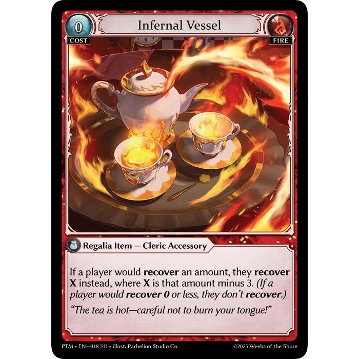 Image for Infernal Vessel (018) (Phantom Monarchs) - Grand Archive TCG