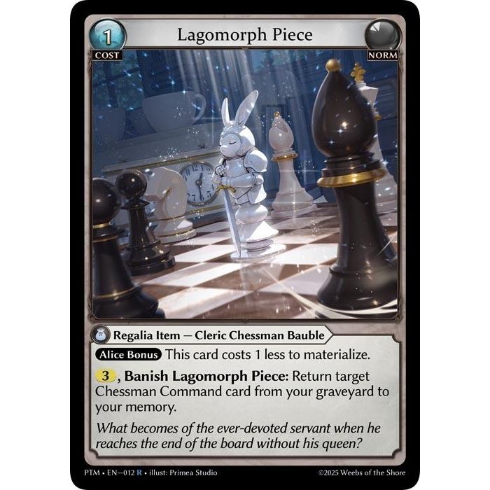 Image for Lagomorph Piece (012) (Phantom Monarchs) - Grand Archive TCG
