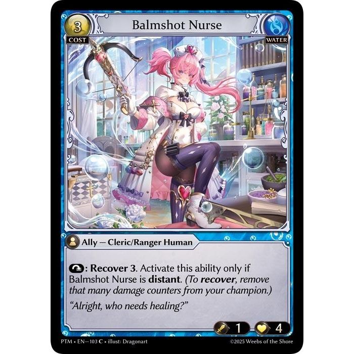 Image for Balmshot Nurse (Curio Foil) (103) (Phantom Monarchs) - Grand Archive TCG