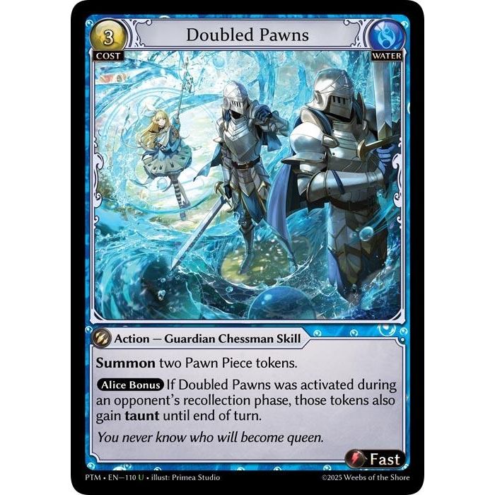 Image for Doubled Pawns (Curio Foil) (110) (Phantom Monarchs) - Grand Archive TCG