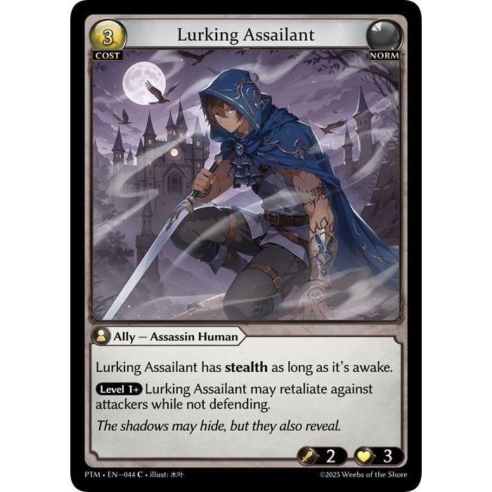 Image for Lurking Assailant (Curio Foil) (044) (Phantom Monarchs) - Grand Archive TCG