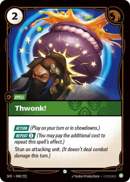 Image for Thwonk! (040/221) (Spiritforged) (SFD) - Riftbound: League of Legends Trading Card Game