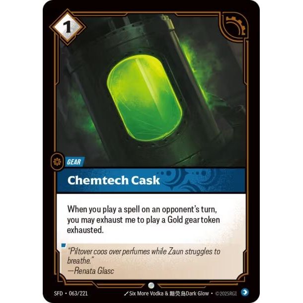 Chemtech Cask (063/221) (Spiritforged) - PokeBox USA