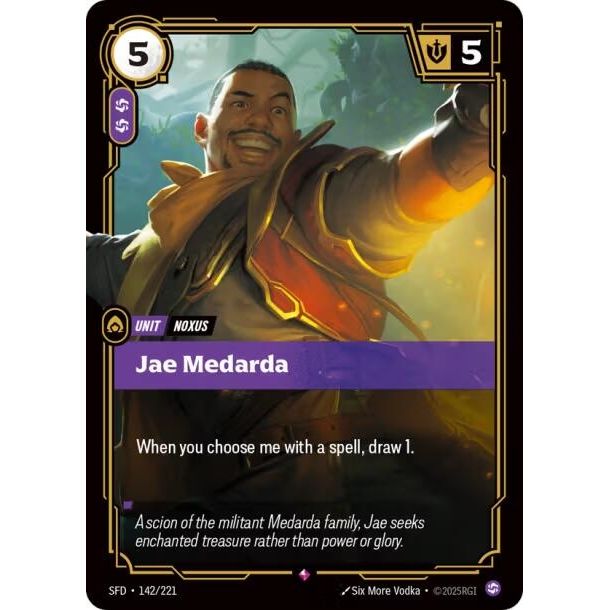 Jae Medarda (142/221) (Spiritforged) - PokeBox USA