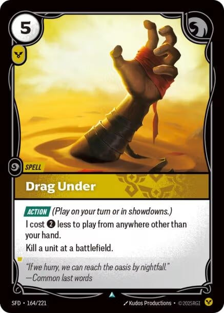 Drag Under (164/221) (Spiritforged) - PokeBox USA
