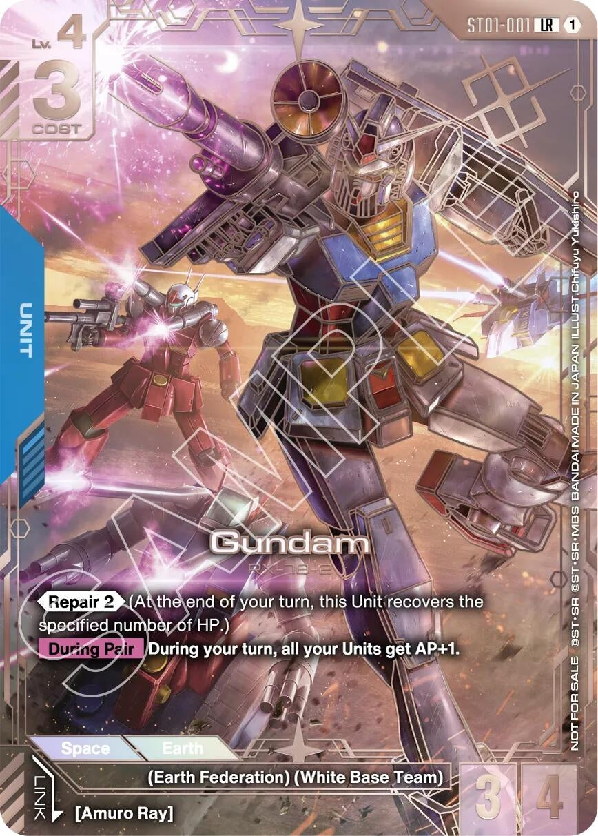 Image for Gundam (Regional Championship) (3rd Place) (ST01-001) (Gundam Promotional Cards) (GCG-PR) - Gundam Card Game