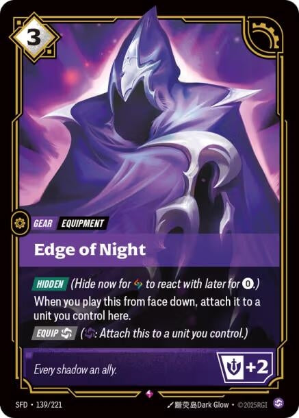 Edge of Night (139/221) (Spiritforged)