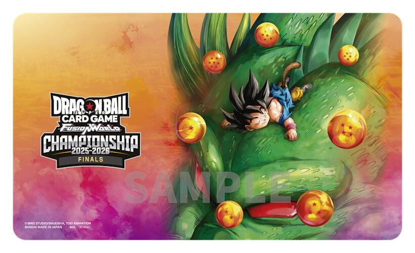 Image for Dragon Ball Super Fusion World: Championship 2025-2026 Finals Playmat - Playmats