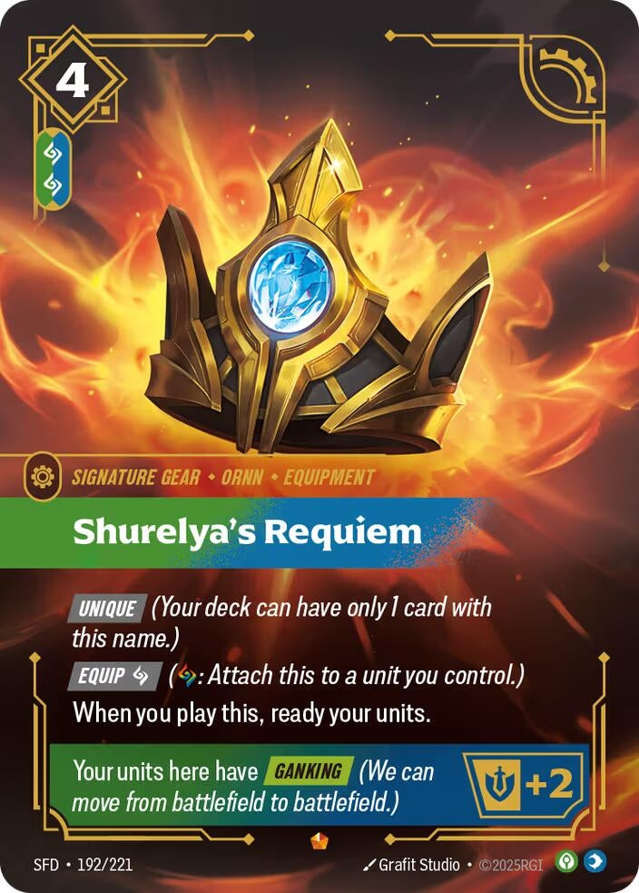 Shurelya's Requiem (192/221) (Spiritforged)