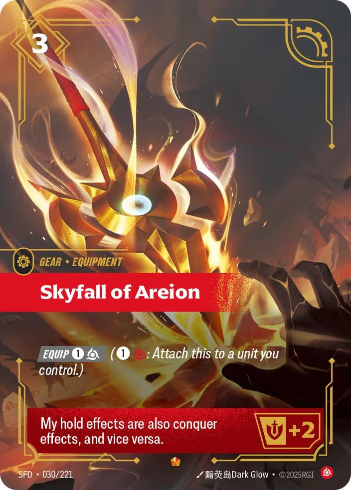 Image for Skyfall of Areion (030/221) (Spiritforged) (SFD) - Riftbound: League of Legends Trading Card Game