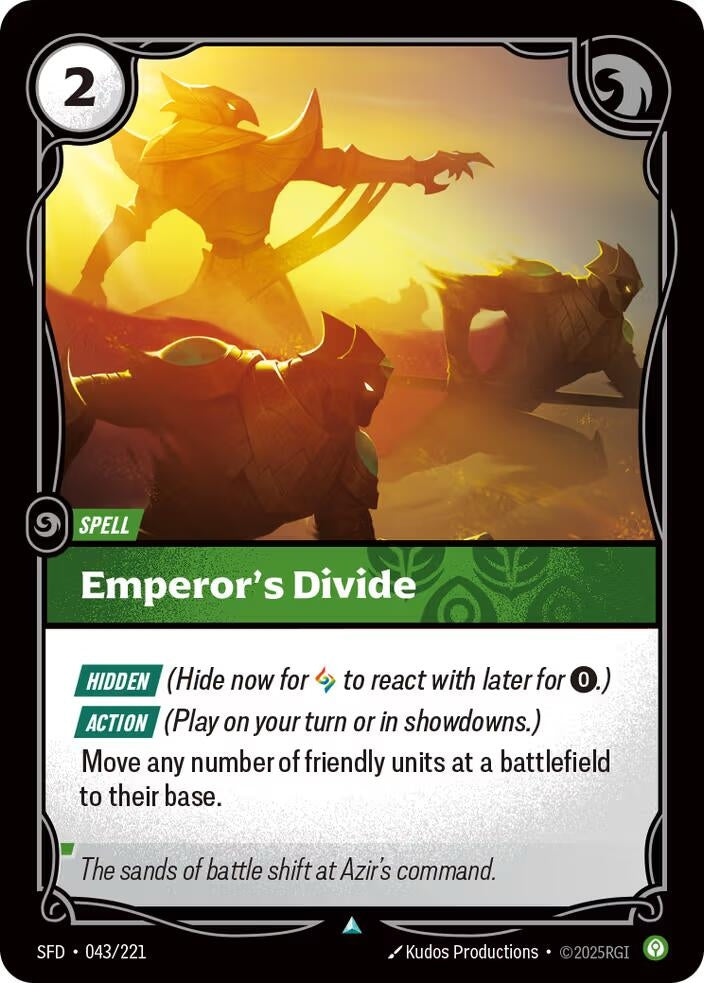 Emperor's Divide (043/221) (Spiritforged)