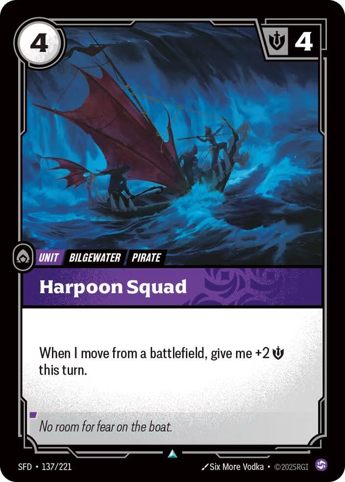 Image for Harpoon Squad (137/221) (Spiritforged) (SFD) - Riftbound: League of Legends Trading Card Game