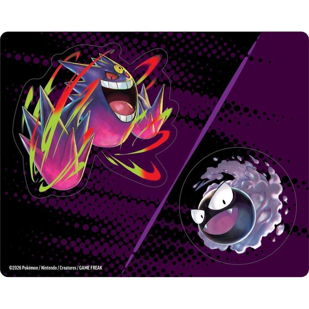 Pokémon TCG: Scarlet & Violet—Ascended Heroes Tech Sticker Collection (Gastly) - PokeBox USA