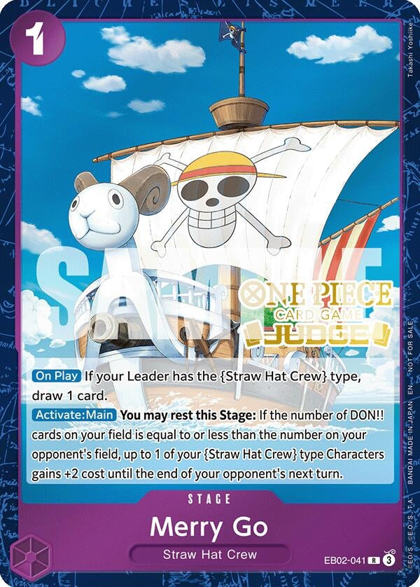 Image for Merry Go (Judge Pack Vol. 7) (EB02-041) (One Piece Promotion Cards) (OP-PR) - One Piece Card Game