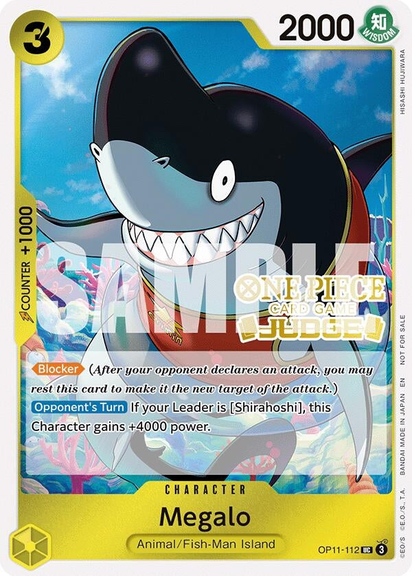 Image for Megalo (Judge Pack Vol. 7) (OP11-112) (One Piece Promotion Cards) (OP-PR) - One Piece Card Game