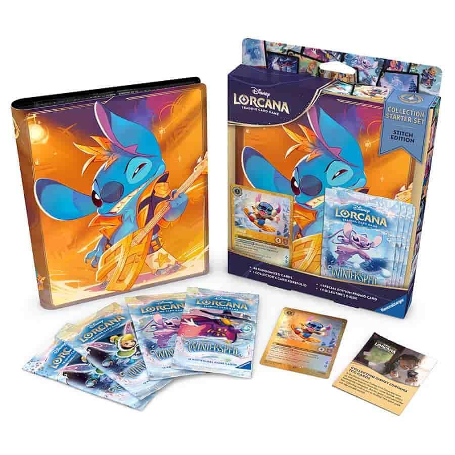 Disney Lorcana TCG - Winterspell: Collection Starter Set- Stitch Edition - PokeBox USA