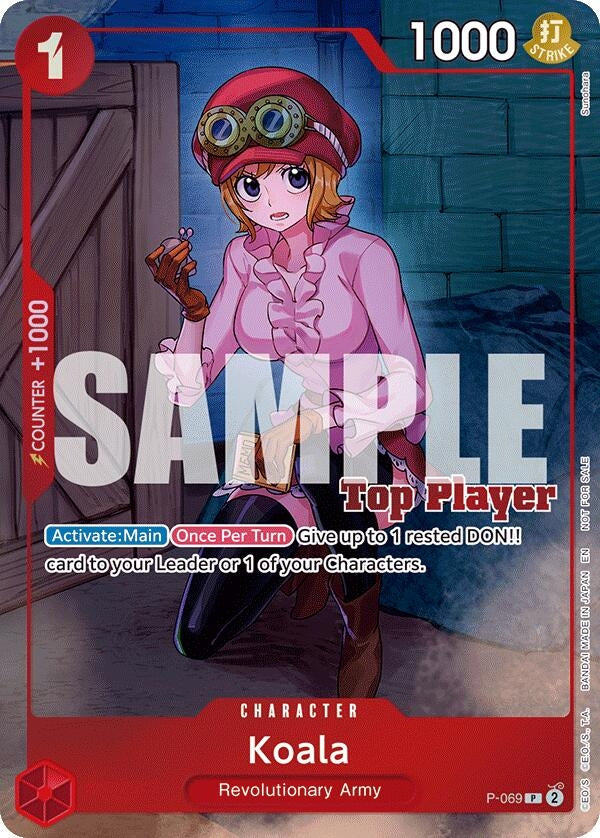 Image for Koala (CS 25-26 Top Player Pack Vol. 2) (P-069) (One Piece Promotion Cards) (OP-PR) - One Piece Card Game