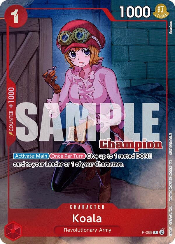 Image for Koala (CS 25-26 Winner Card Set 2) (P-069) (One Piece Promotion Cards) (OP-PR) - One Piece Card Game