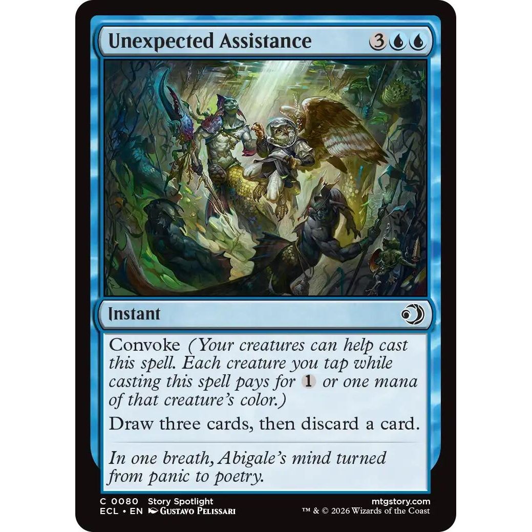 Image for Unexpected Assistance (80) (Lorwyn Eclipsed) - Magic: The Gathering