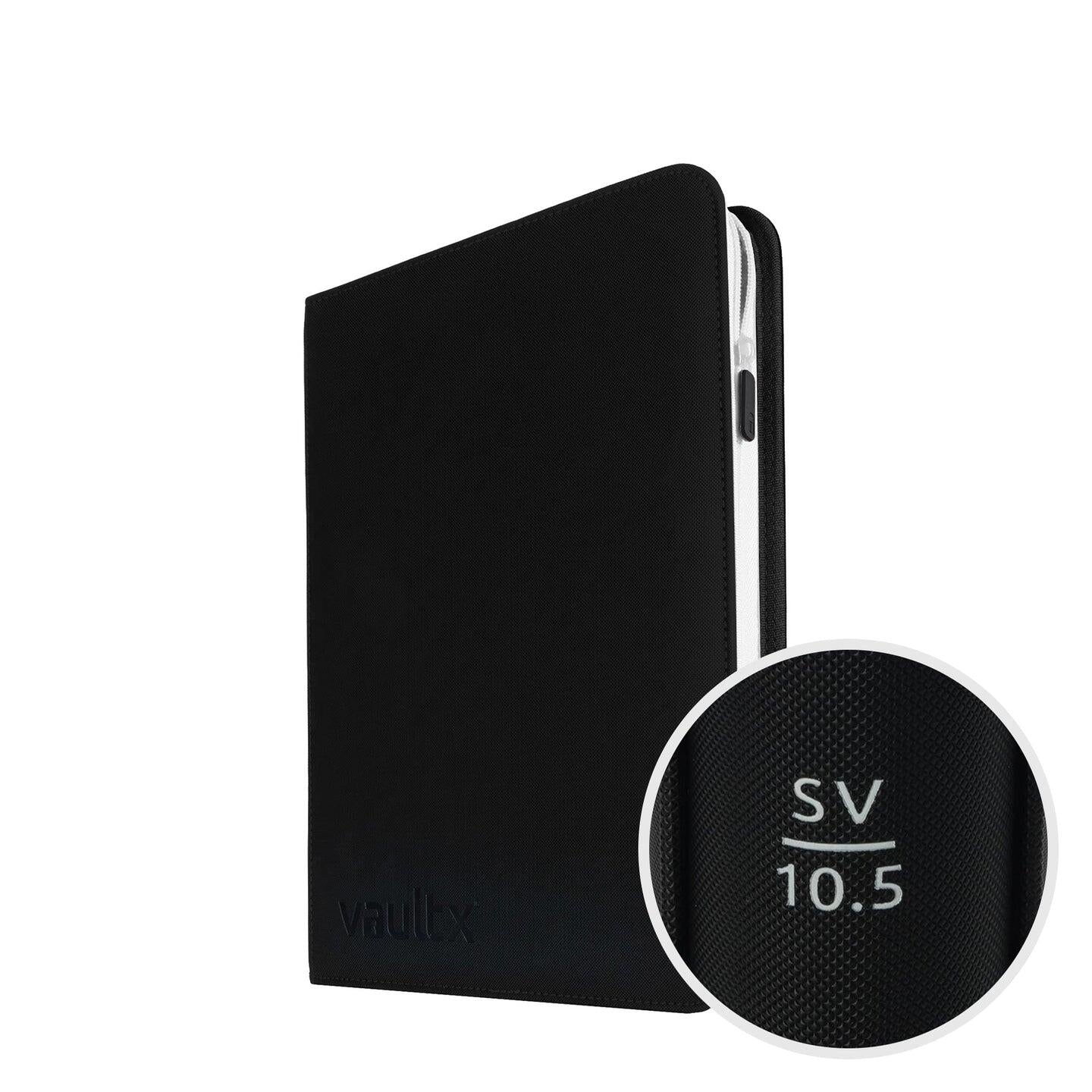 Image for Vault X Zip Binder Exo-Tec SV10.5 - Black 9 Pocket - Storage Albums