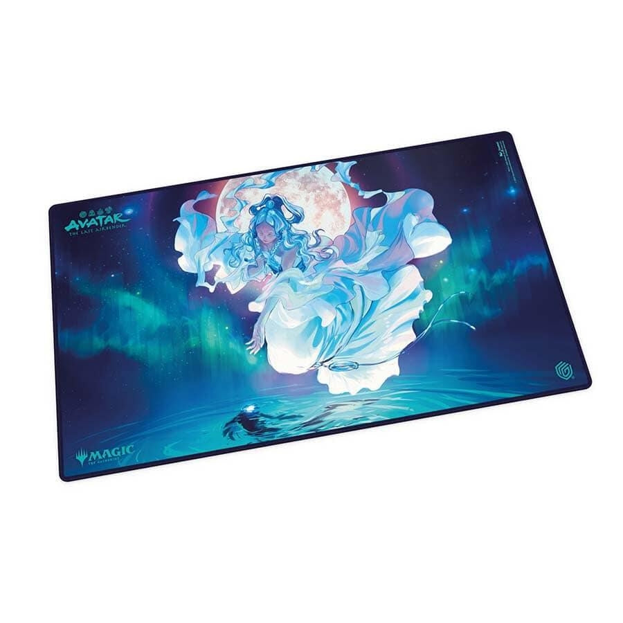 Image for Magic: The Gathering Avatar: The Last Airbender Playmat - Yue Moon Spirit - Playmats