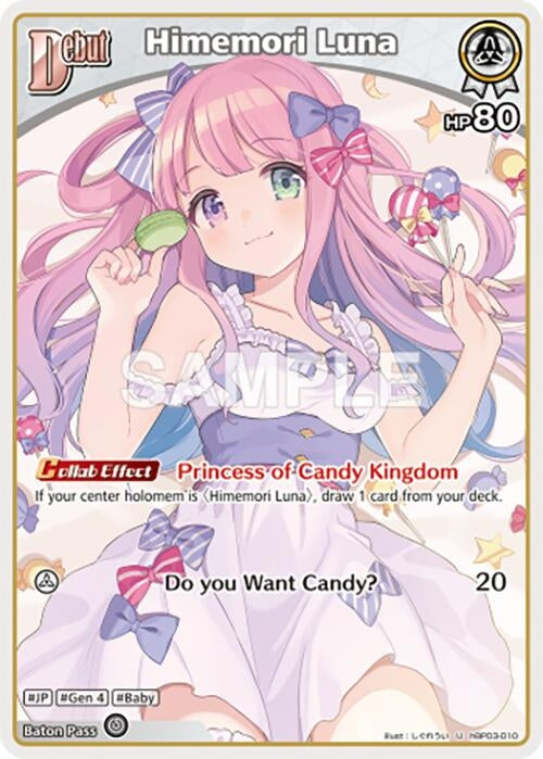Image for Himemori Luna (U) (hBP03-010) (hBP03-010) (Elite Spark) (HBP03E) - Hololive